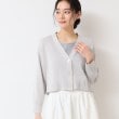 デッサン(レディース)(Dessin(Ladies))の【洗える】ミドルゲージショートカーディガン （S～L）1