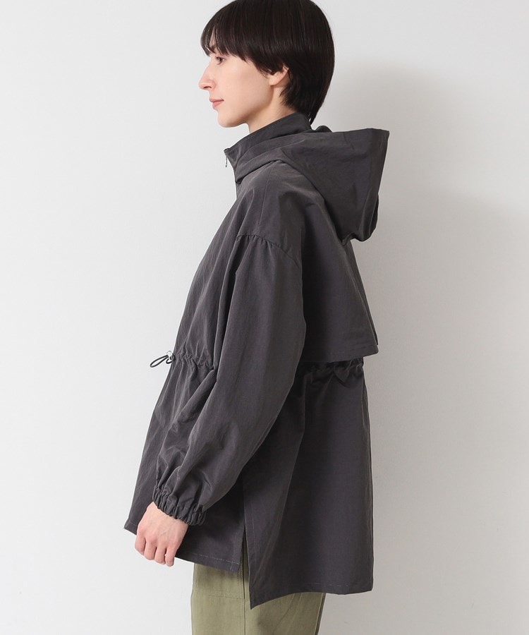デッサン(レディース)(Dessin(Ladies))のウエストドロストフーデットブルゾン（S～L）10