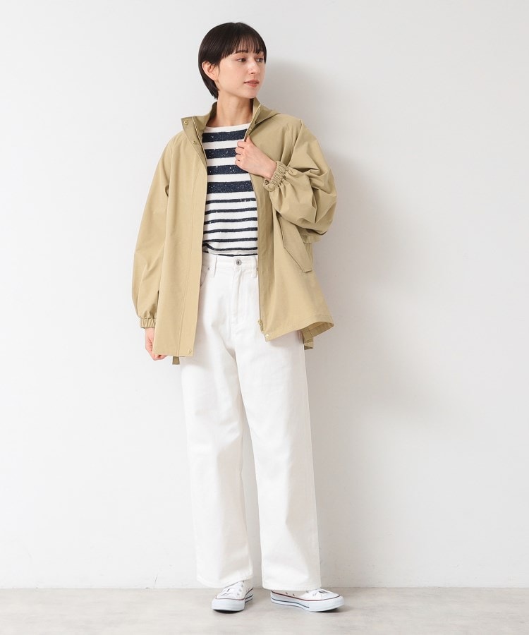 デッサン(レディース)(Dessin(Ladies))の【春SALE】テントラインミドル丈マウンテンパーカ（S～L）3