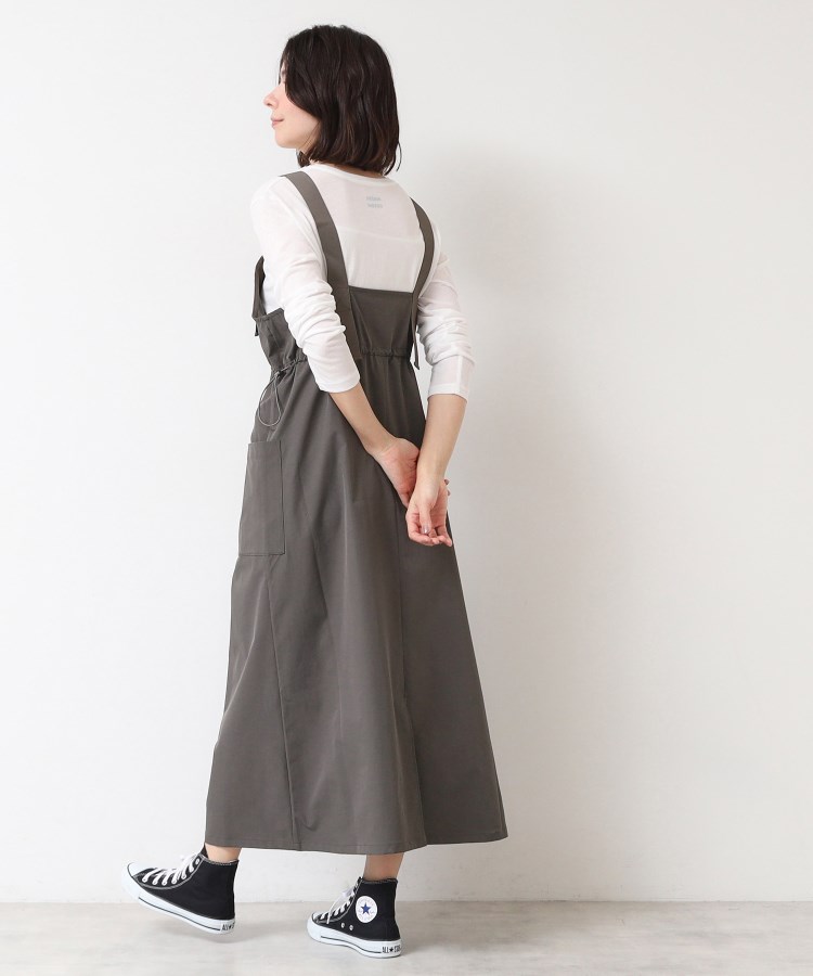 デッサン(レディース)(Dessin(Ladies))の【洗える】ベルト付きワークジャンスカ（S～L）3