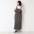 デッサン(レディース)(Dessin(Ladies))の【洗える】ベルト付きワークジャンスカ（S～L）2