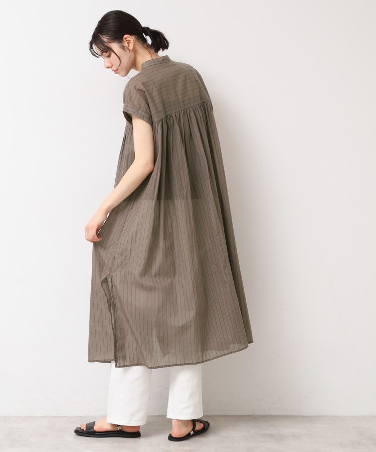 デッサン(レディース)(Dessin(Ladies))の【洗える】シアーシャツワンピース7