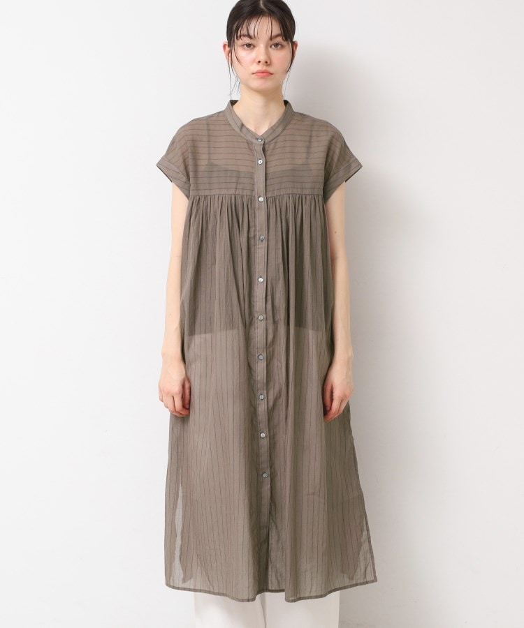 デッサン(レディース)(Dessin(Ladies))の【洗える】シアーシャツワンピース9