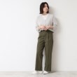 デッサン(レディース)(Dessin(Ladies))の【洗える・後ろゴム】センタープレス入りセミワイドパンツ（XS～L）7