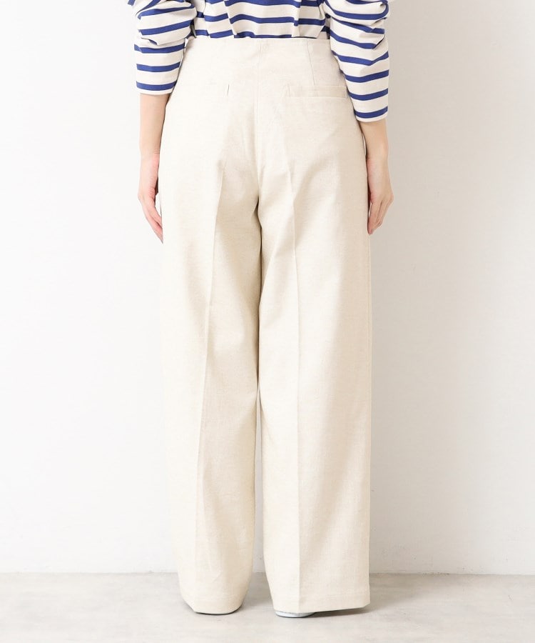 デッサン(レディース)(Dessin(Ladies))の【多機能】リネンブレンドマリンパンツ18