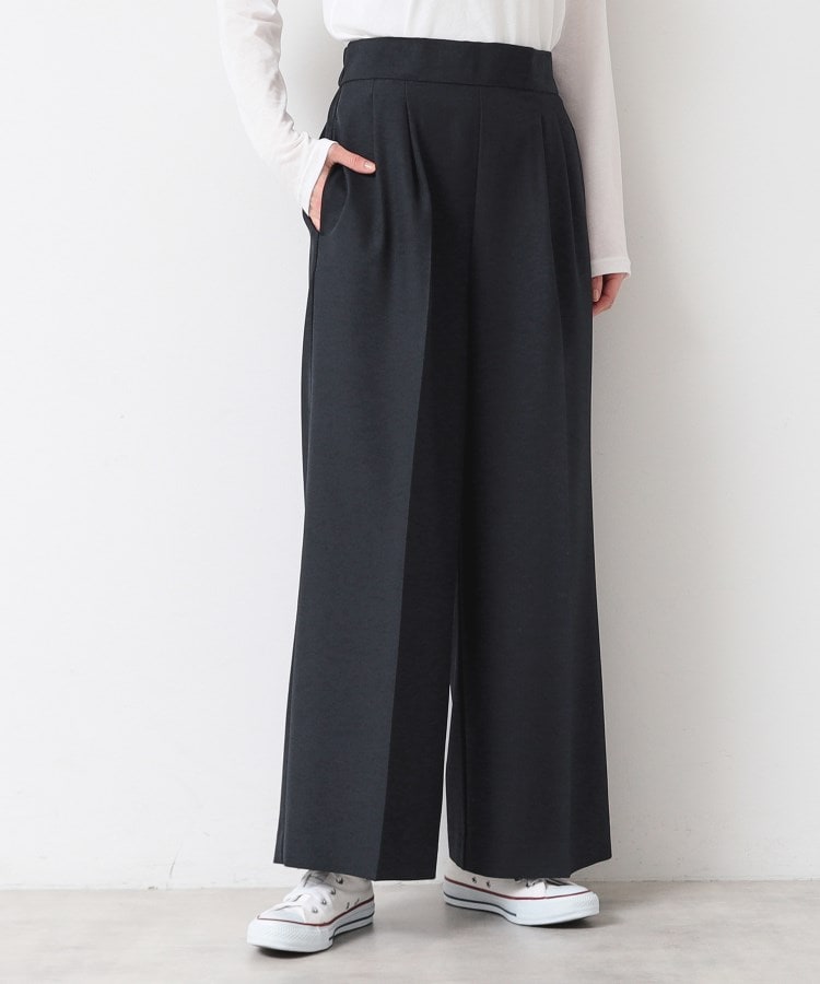 デッサン(レディース)(Dessin(Ladies))の【セットアップ可能】タックワイドパンツ（S～L）5