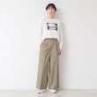 デッサン(レディース)(Dessin(Ladies))の【セットアップ可能】タックワイドパンツ（S～L）2
