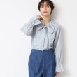 デッサン(レディース)(Dessin(Ladies))の【洗える】ギャザーネックボウタイブラウス6