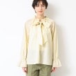 デッサン(レディース)(Dessin(Ladies))の【洗える】ギャザーネックボウタイブラウス13