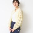 デッサン(レディース)(Dessin(Ladies))の【洗える】バンドカラー袖デザインシャツ（S～L）6