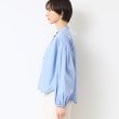 デッサン(レディース)(Dessin(Ladies))の【洗える】バンドカラー袖デザインシャツ（S～L）14