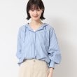 デッサン(レディース)(Dessin(Ladies))の【洗える・4サイズ展開】フーデットブラウス（XS～L）5