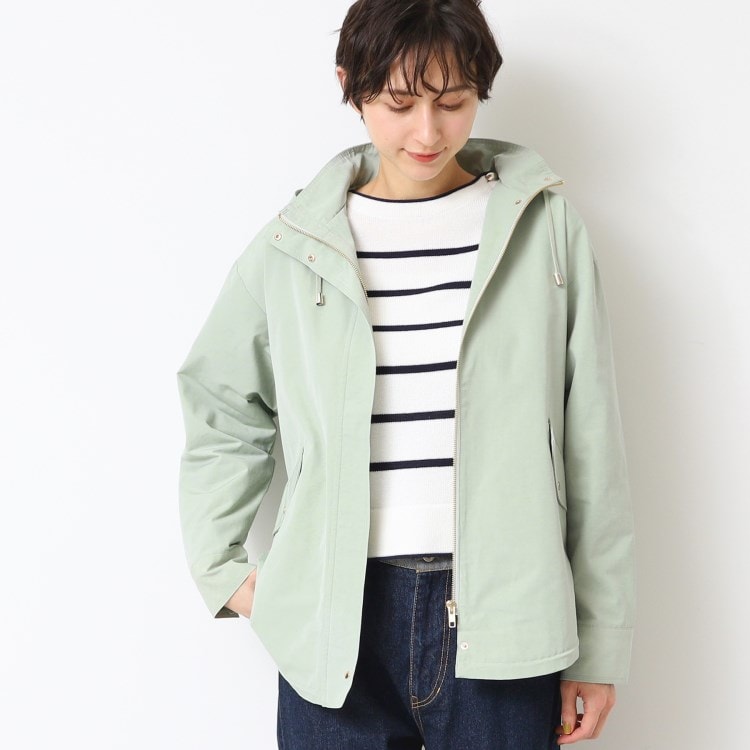 デッサン(レディース)(Dessin(Ladies))の【春SALE・撥水・洗える】2WAYマウンテンパーカ（S～L） ブルゾン/ジャンバー