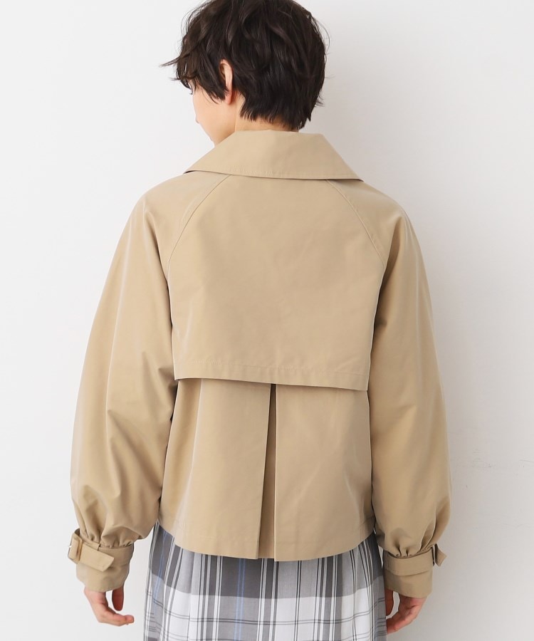 デッサン(レディース)(Dessin(Ladies))の【洗える】ショートトレンチジャケット18