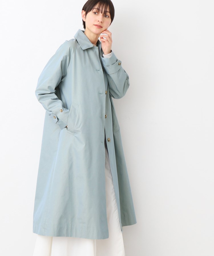 春SALE/洗える】ステンカラースプリングコート（S～L）（ステン