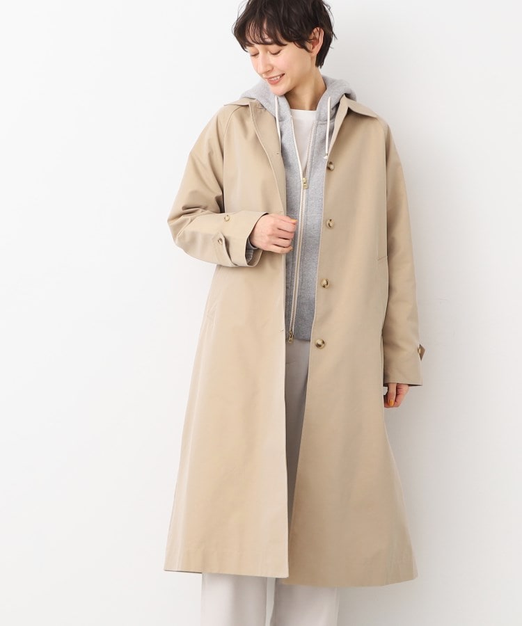 春SALE/洗える】ステンカラースプリングコート（S～L）（ステン