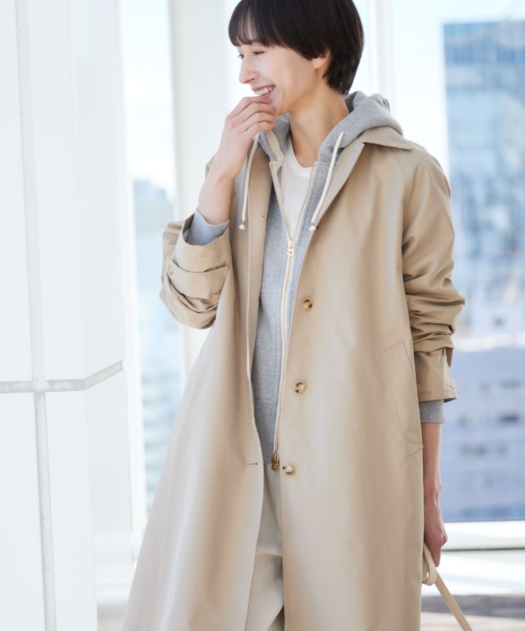 春SALE/洗える】ステンカラースプリングコート(S~L)(ステン 春SALE/洗える】ステンカラースプリングコート(S~L)(ステン