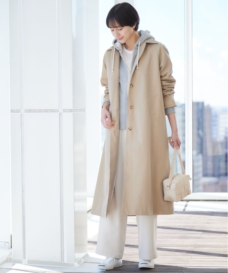 春SALE/洗える】ステンカラースプリングコート(S~L)(ステン 春SALE/洗える】ステンカラースプリングコート(S~L)(ステン