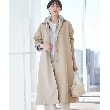 デッサン(レディース)(Dessin(Ladies))の【春SALE/洗える】ステンカラースプリングコート（S～L） キャメルブラウン(041)