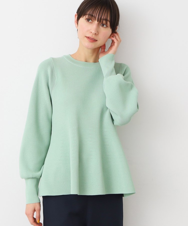 デッサン(レディース)(Dessin(Ladies))の【洗える】ペプラムニット6