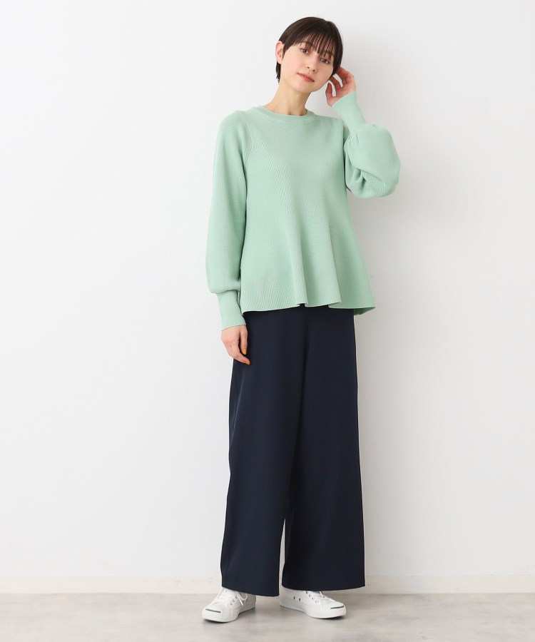 デッサン(レディース)(Dessin(Ladies))の【洗える】ペプラムニット7