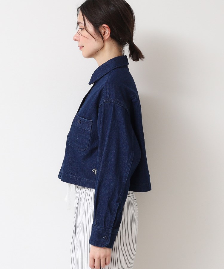 デッサン(レディース)(Dessin(Ladies))の【洗える】クロップドデニムジャケット10