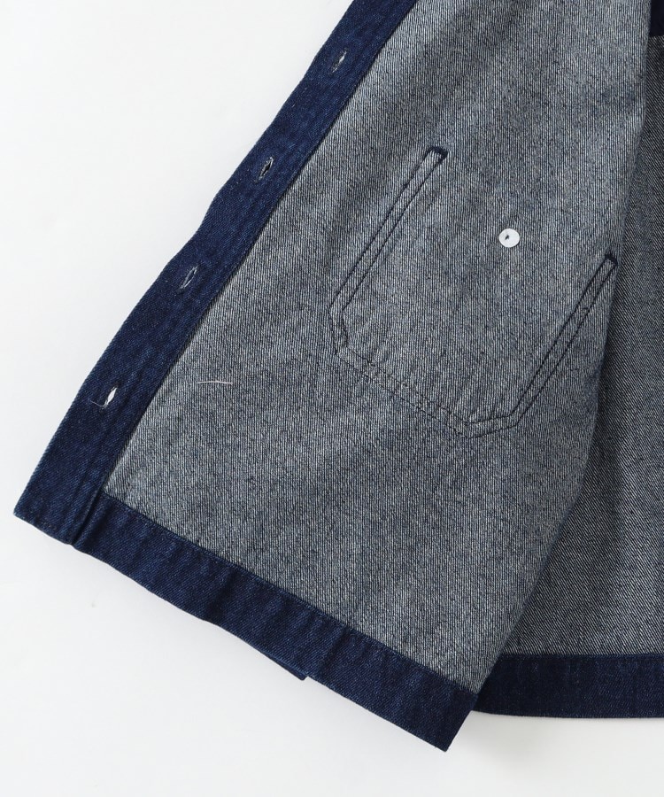 デッサン(レディース)(Dessin(Ladies))の【洗える】クロップドデニムジャケット15