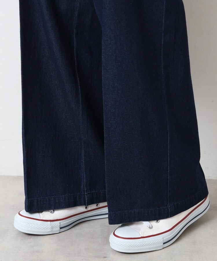 デッサン(レディース)(Dessin(Ladies))の【洗える】デニムワイドマリンパンツ（XS～L）24