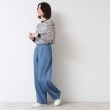 デッサン(レディース)(Dessin(Ladies))の【洗える】デニムワイドマリンパンツ（XS～L）4