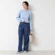 デッサン(レディース)(Dessin(Ladies))の【洗える】デニムワイドマリンパンツ（XS～L）11