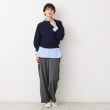 デッサン(レディース)(Dessin(Ladies))の【後ろゴム・洗える】ワイドイージーパンツ（S～L）11