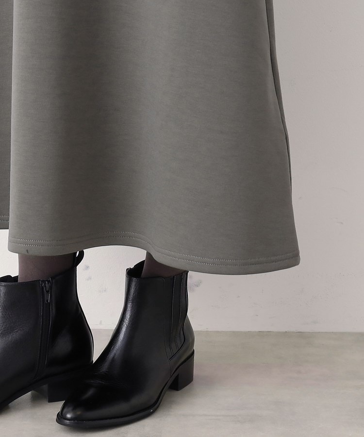 デッサン(レディース)(Dessin(Ladies))の【ウエストゴム・洗える】ダンボールジャージマーメイドスカート（S～L）14