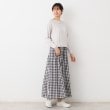 デッサン(レディース)(Dessin(Ladies))の【春色登場・ウエストゴム・4サイズ展開】映えチェック柄スカート（XS～L）2