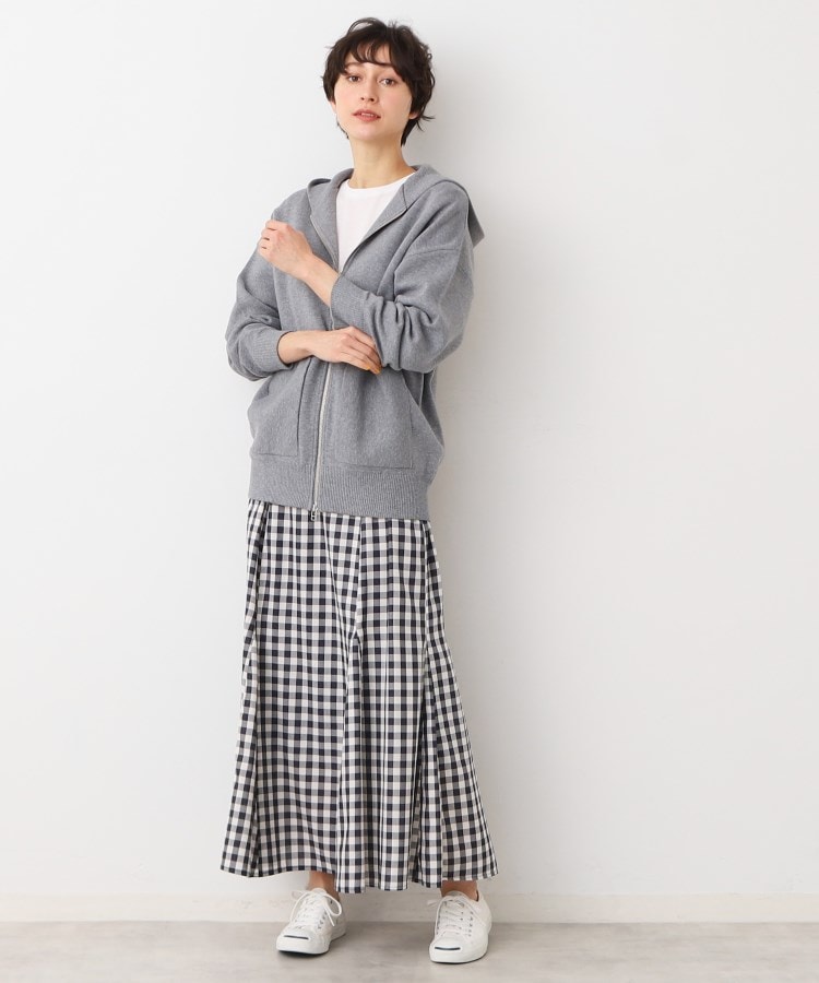 デッサン(レディース)(Dessin(Ladies))の【洗える・4サイズ展開】チェック柄マーメイドスカート（XS～L）3