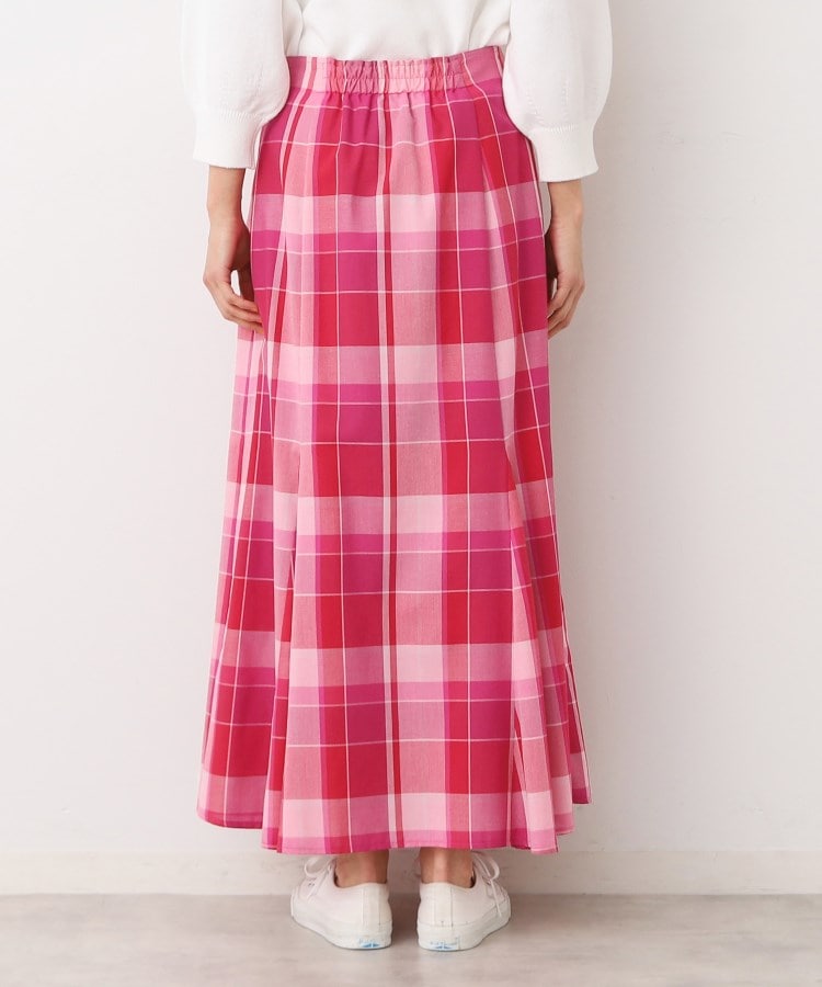 デッサン(レディース)(Dessin(Ladies))の【洗える・4サイズ展開】チェック柄マーメイドスカート（XS～L）15
