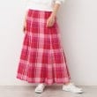 デッサン(レディース)(Dessin(Ladies))の【洗える・4サイズ展開】チェック柄マーメイドスカート（XS～L） ピンク(274)