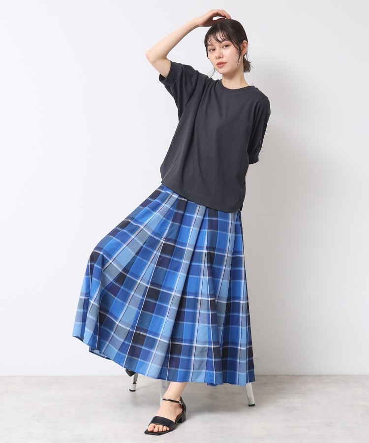 デッサン(レディース)(Dessin(Ladies))の◆【ウエストゴム・洗える】映えチェック柄スカート（XS～L）35