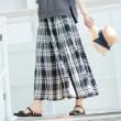 デッサン(レディース)(Dessin(Ladies))の◆【ウエストゴム・洗える】映えチェック柄スカート（XS～L） ブラック(219)