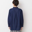 デッサン(レディース)(Dessin(Ladies))の【洗える】フリルネックデニムシャツ11