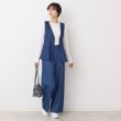 デッサン(レディース)(Dessin(Ladies))の【洗える】デニムペプラムベスト3