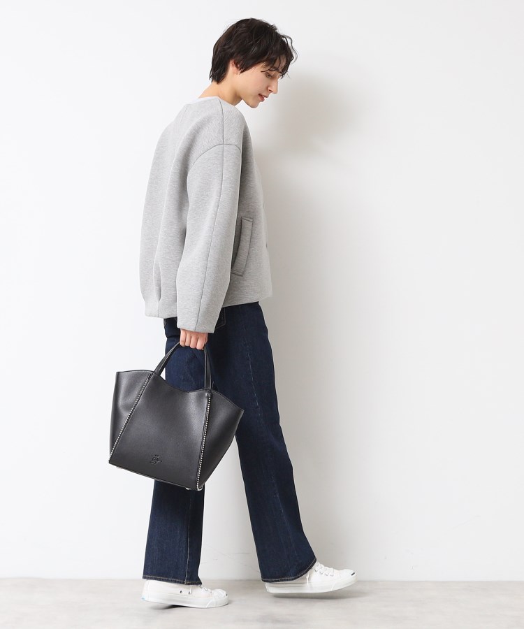 デッサン(レディース)(Dessin(Ladies))の【軽量・2WAY】 チェーンパイピングトート2