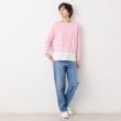デッサン(レディース)(Dessin(Ladies))の【洗える】肩ボタンミックス糸ニット（S～L)6