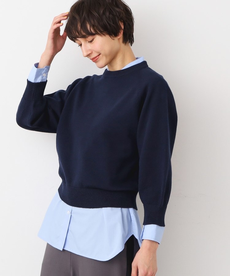 デッサン(レディース)(Dessin(Ladies))の【洗える・4サイズ展開】バルーンスリーブニット（XS～L）9