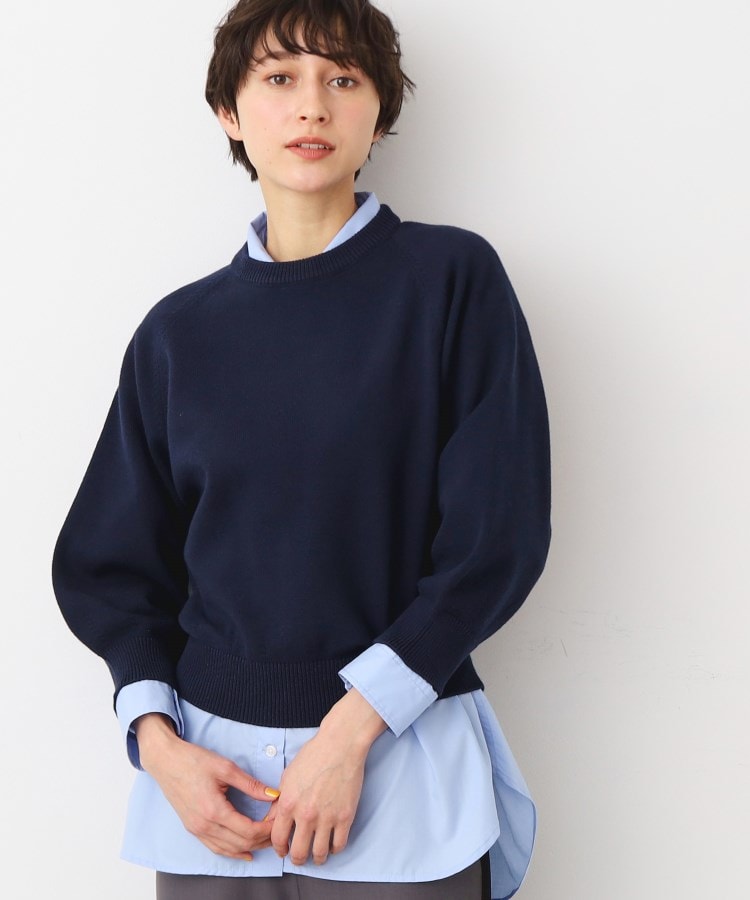 洗える・4サイズ展開】バルーンスリーブニット(XS~L)(ニット 洗える・4サイズ展開】バルーンスリーブニット(XS~L)(ニット