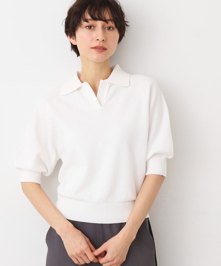 BLAMINK - BLAMINK SPRING 18Gスキッパーカラーロングスリーブ