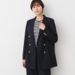 デッサン(レディース)(Dessin(Ladies))の金ボタンダブルジャケット ネイビー(094)