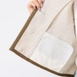 デッサン(レディース)(Dessin(Ladies))の【セットアップ可能・洗える】配色クルーネック麻ジャケット16