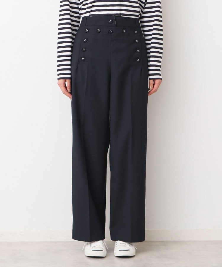 デッサン(レディース)(Dessin(Ladies))のフロントボタンマリンパンツ5