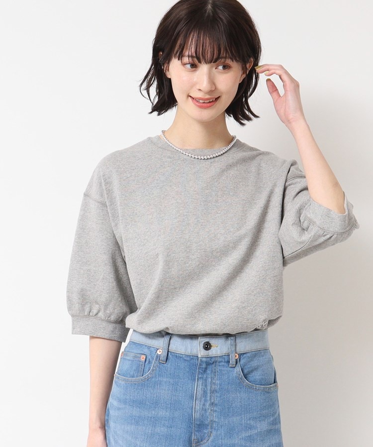 デッサン(レディース)(Dessin(Ladies))の【360度可愛い・洗える】バックヘンリーカットソー（5分袖/XS～L）12