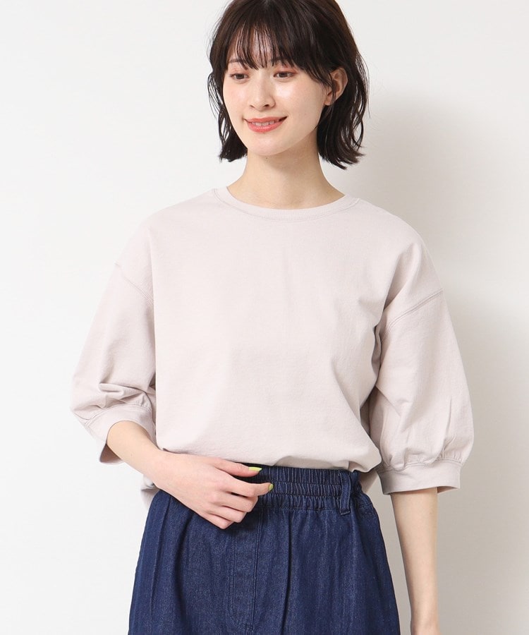 デッサン(レディース)(Dessin(Ladies))の【360度可愛い・洗える】バックヘンリーカットソー（5分袖/XS～L）28